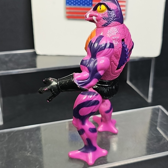 VTG 1985 Mattel MOTU Masters Of The Universe TUNG LASHOR FIGURE incomplete - Picture 3 of 8